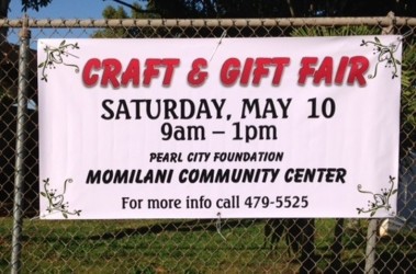 Momilani Community Center's Craft & Gift Fair, Saturday, May 10